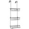 mDesign Metal Over Shower Door Caddy, Bathroom Storage Organizer
